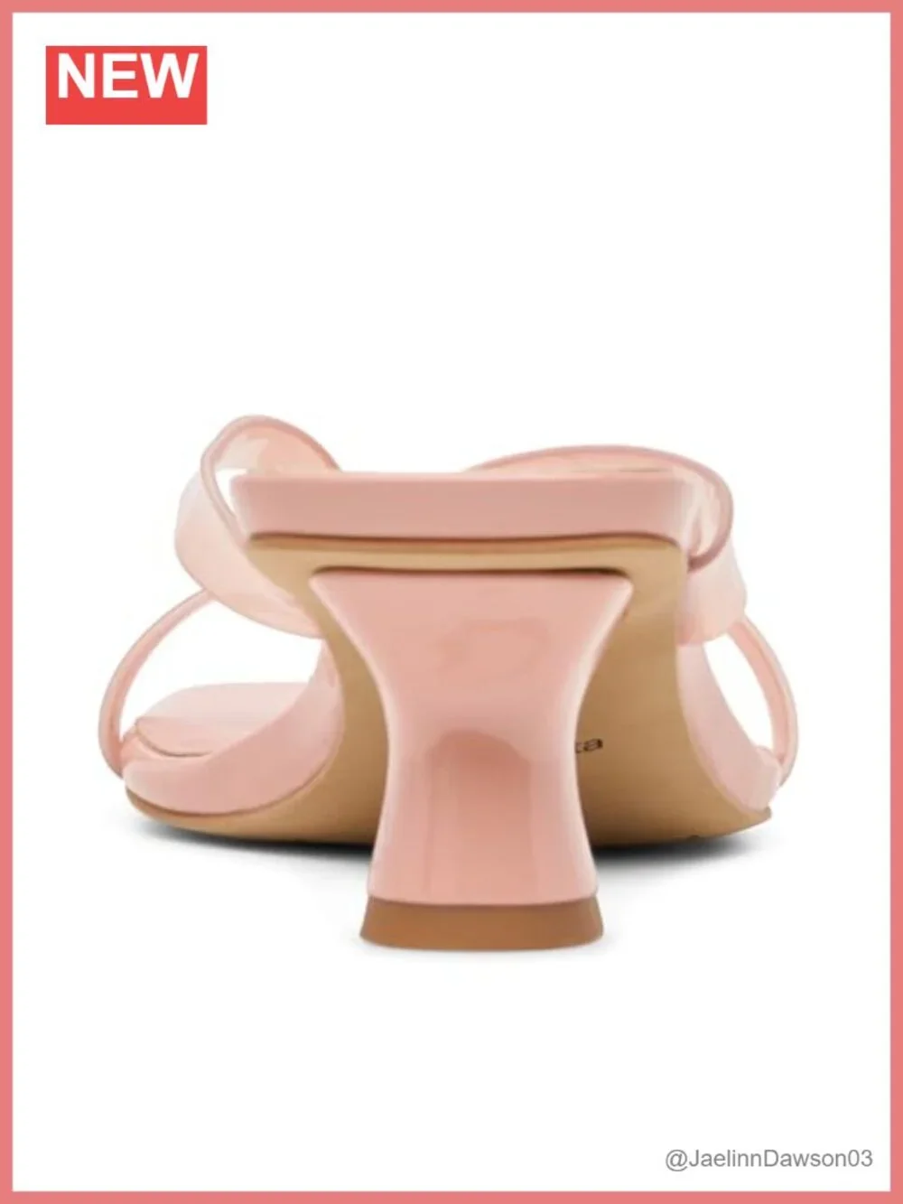 Dolce Vita Brevel Vinyl Jelly Sandals Women's Kitten Heel